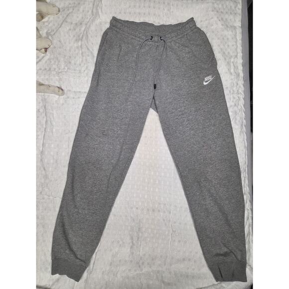 Nike Gray Sweatpants Womens Size Small Comfy Activewear - Picture 1 of 4